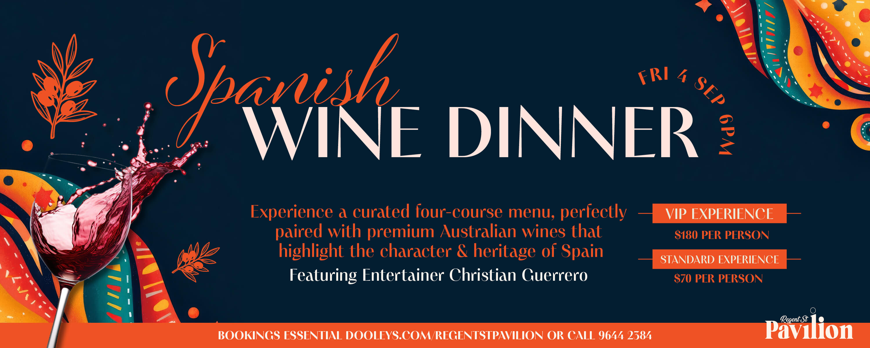 Spanish Wine Dinner