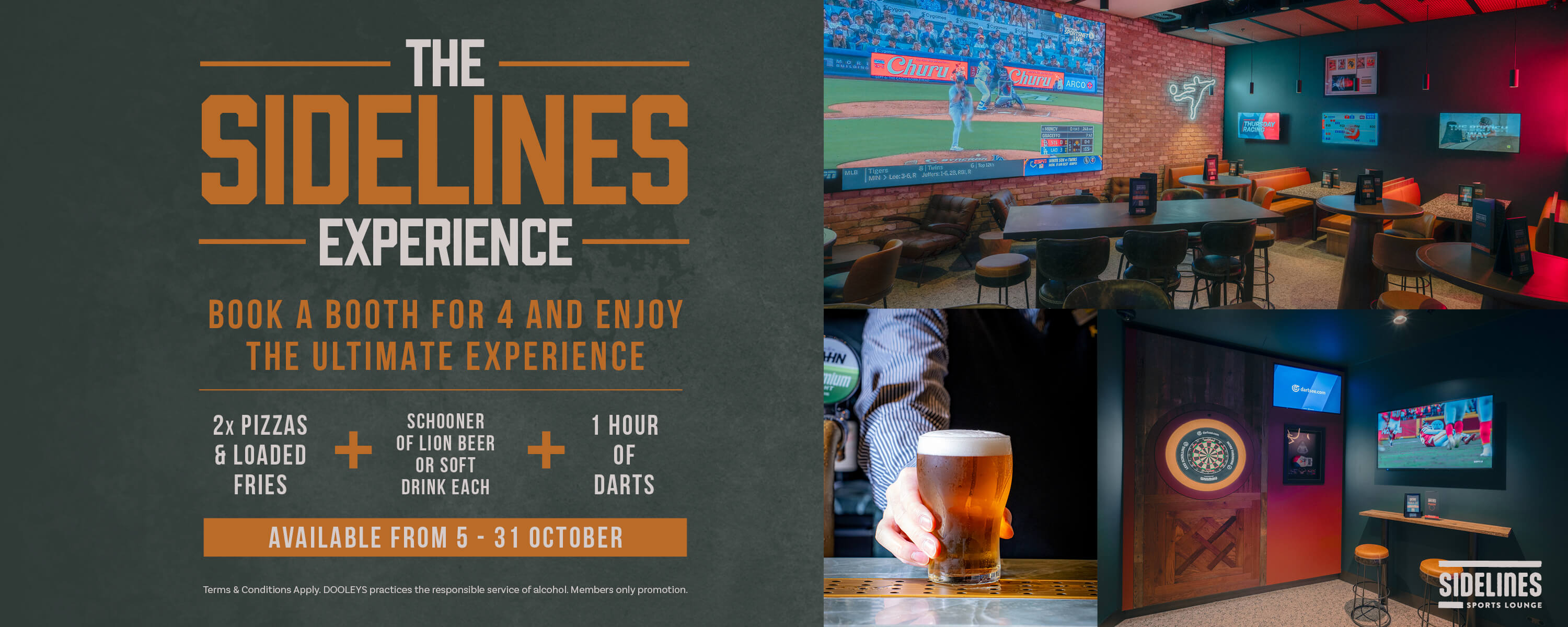 The Sidelines Experience