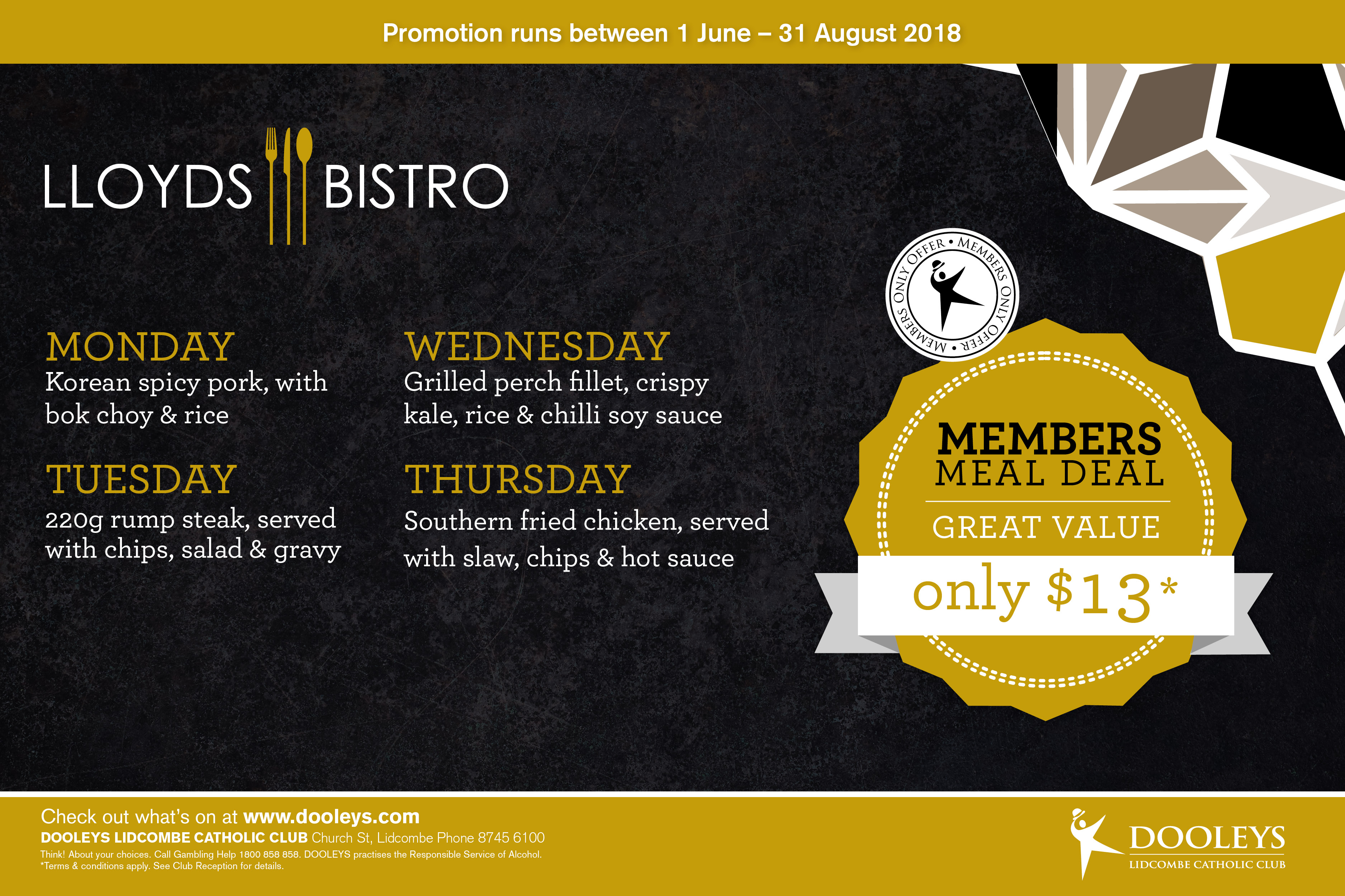 Lloyd's Bistro lunch specials
