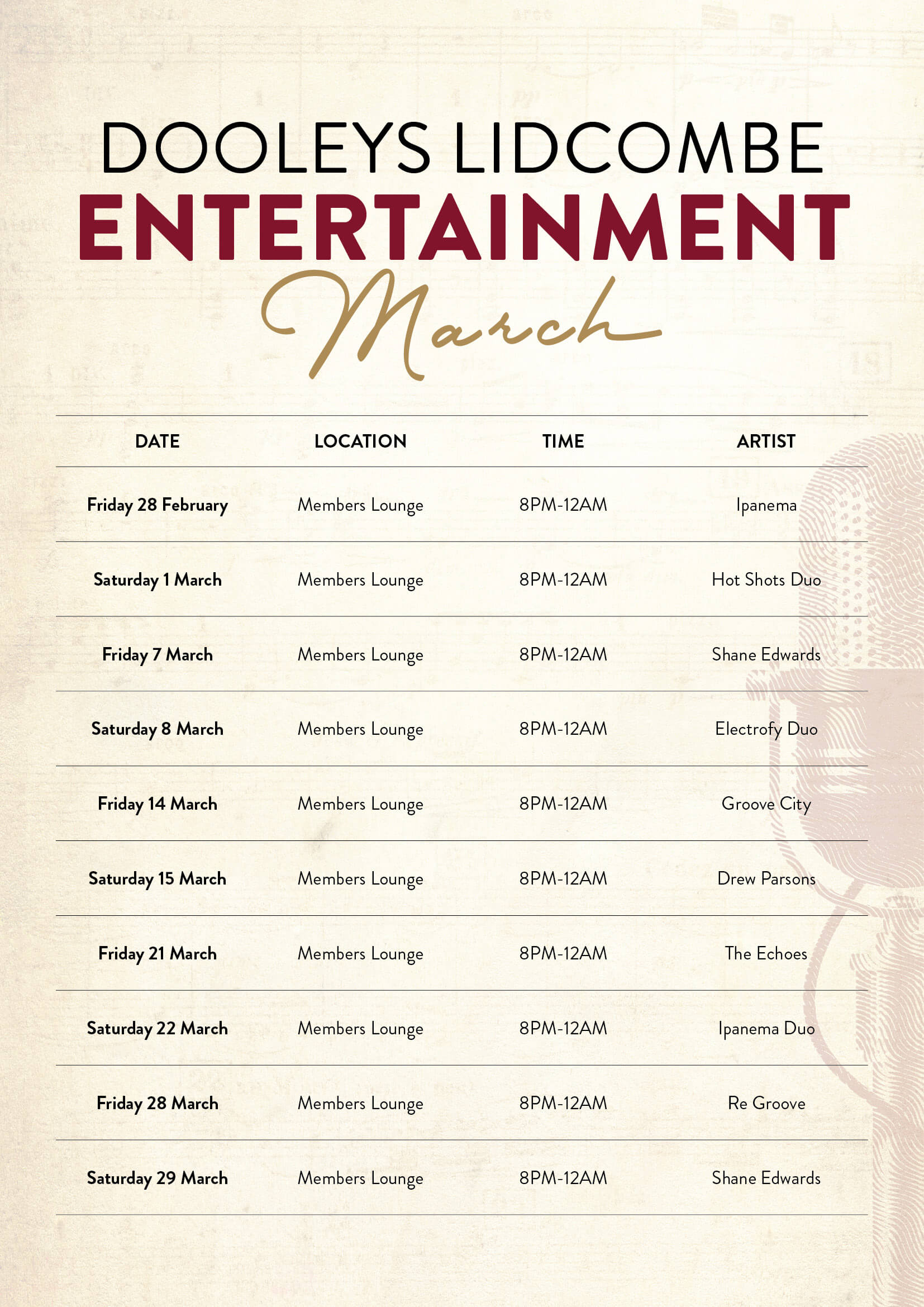 Entertainment March