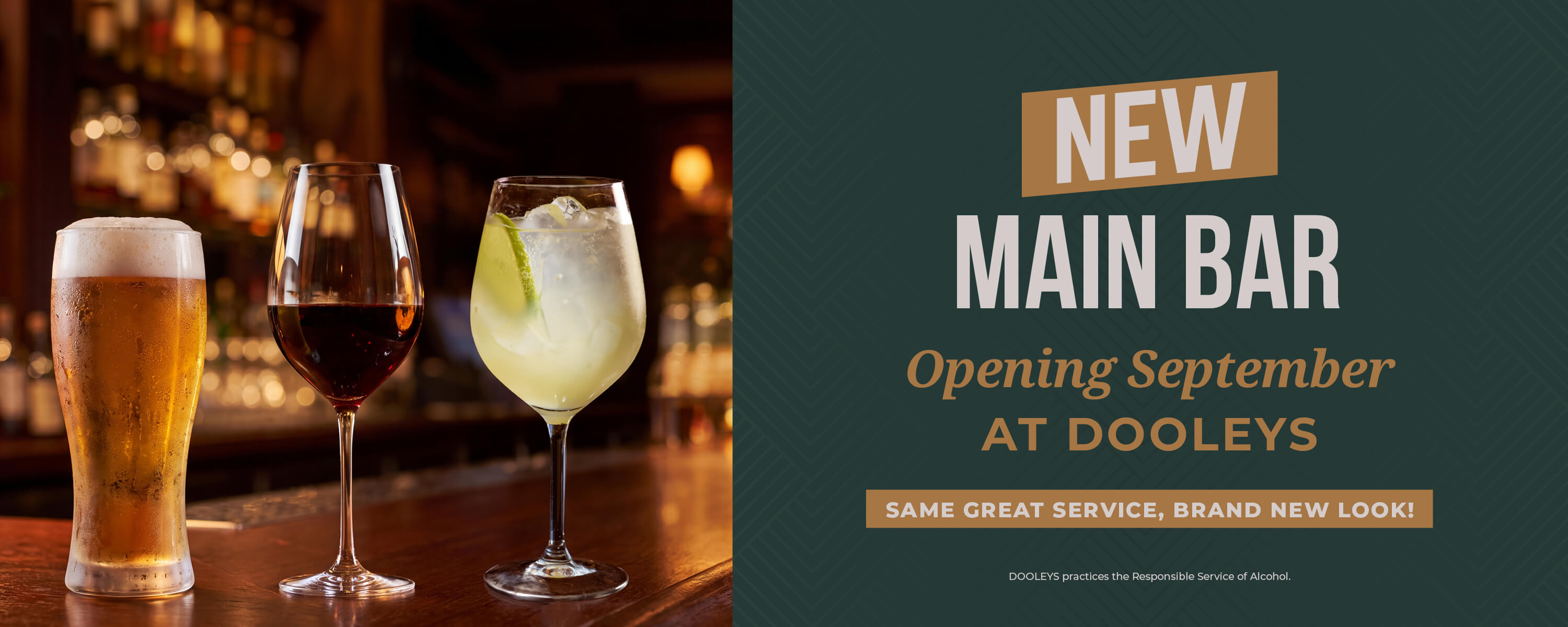 New Main Bar Opening
