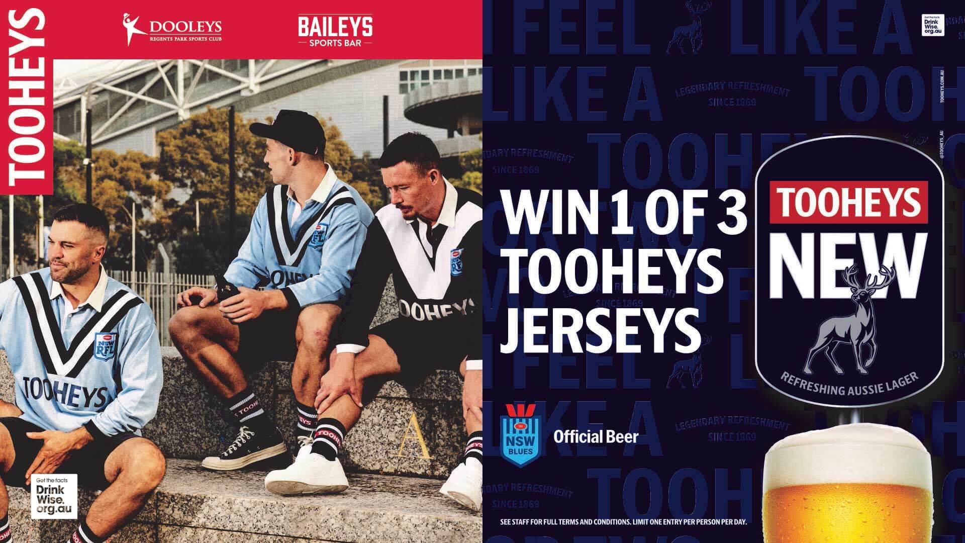 Win 1 of 3 Tooheys Jerseys