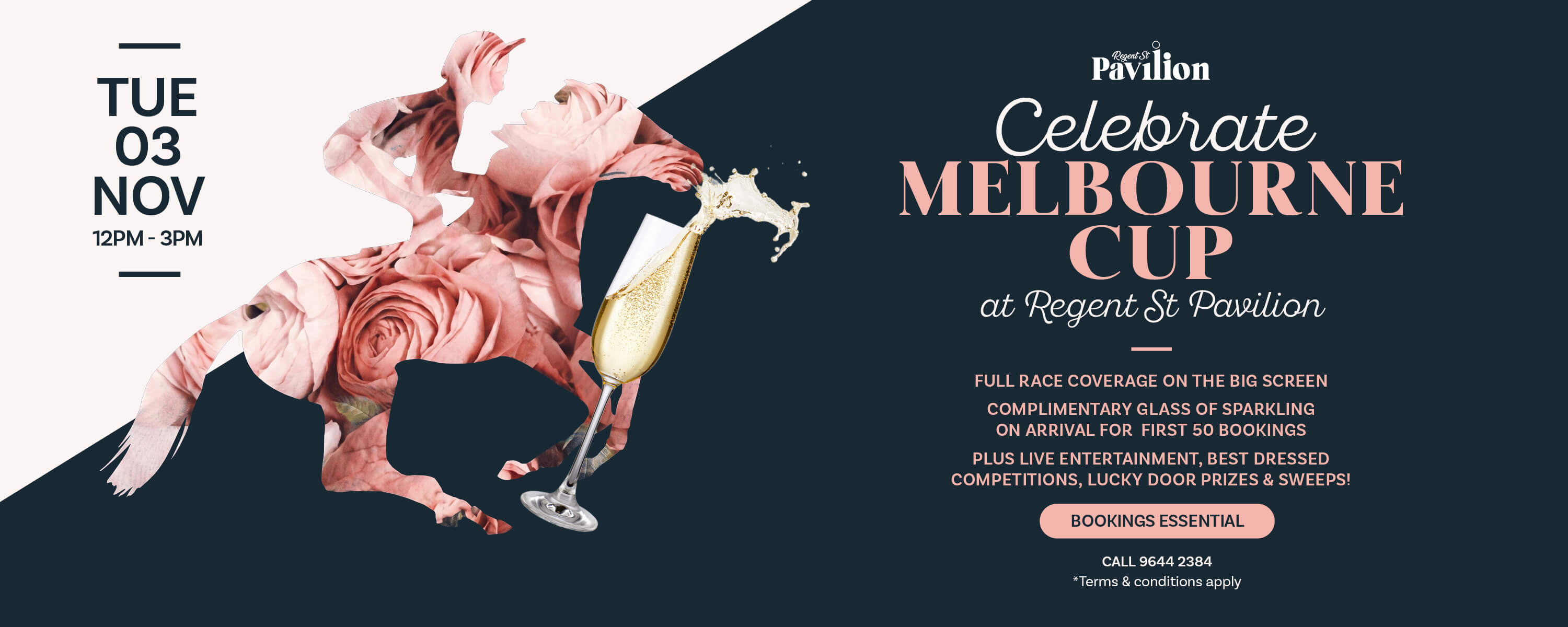Melbourne Cup Day at Regent St Pavilion