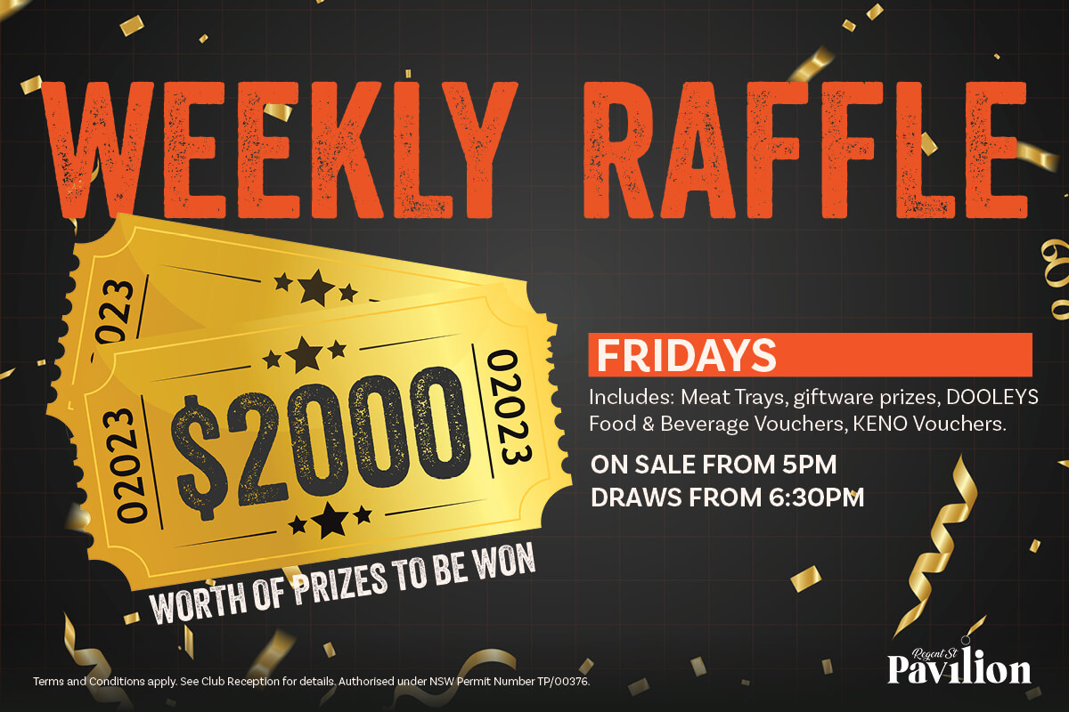 Friday Ongoing Raffle