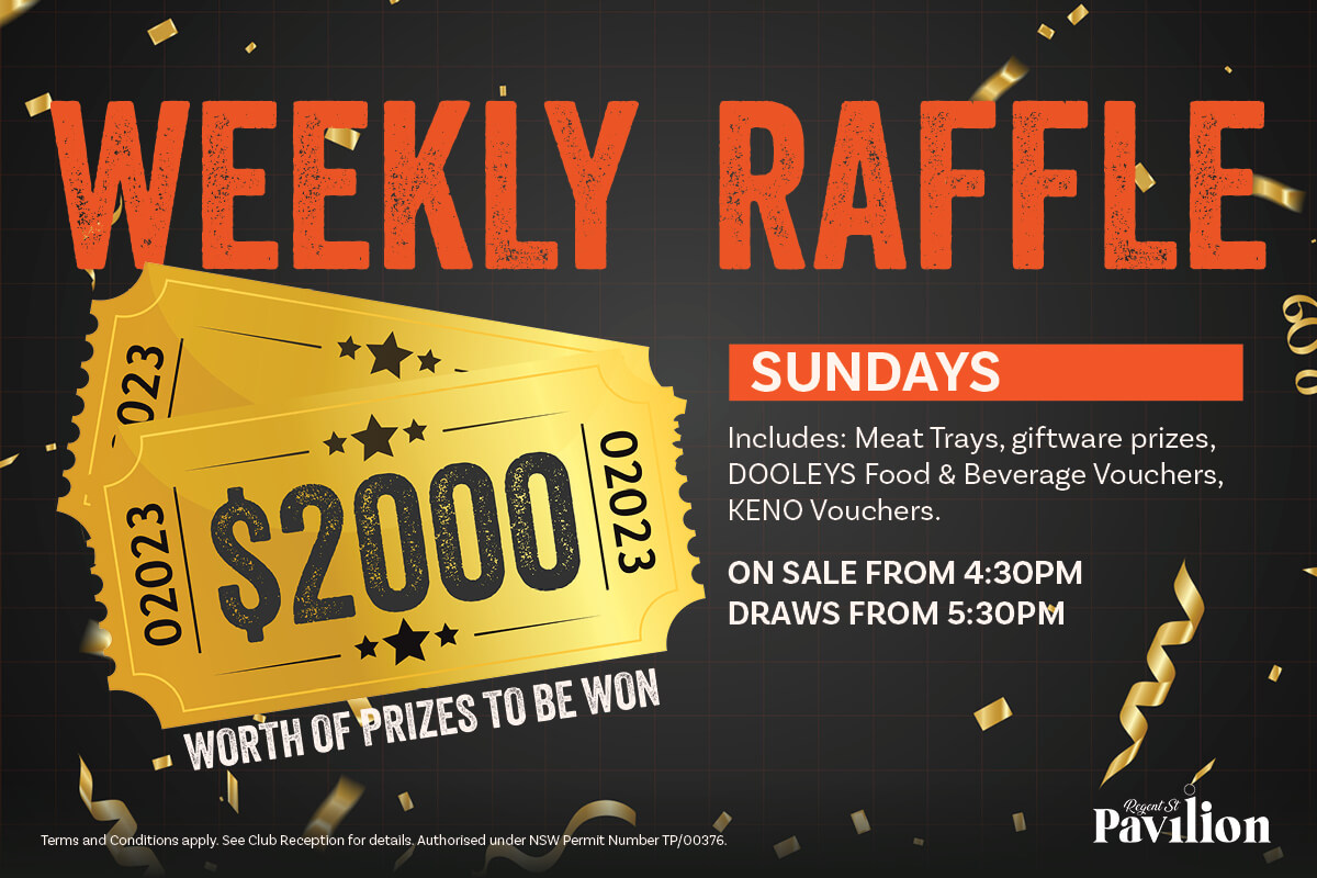 Sunday Ongoing Raffle