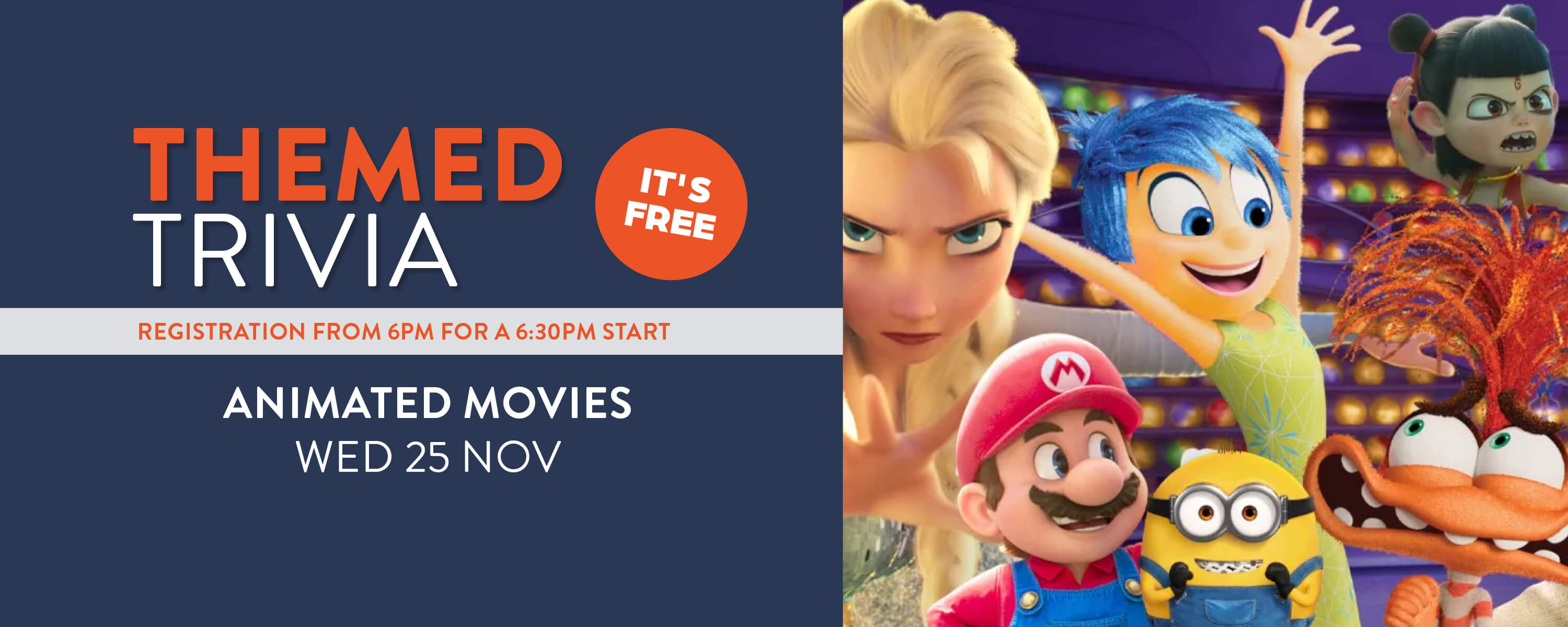 Themed Trivia Animated Movies NOV