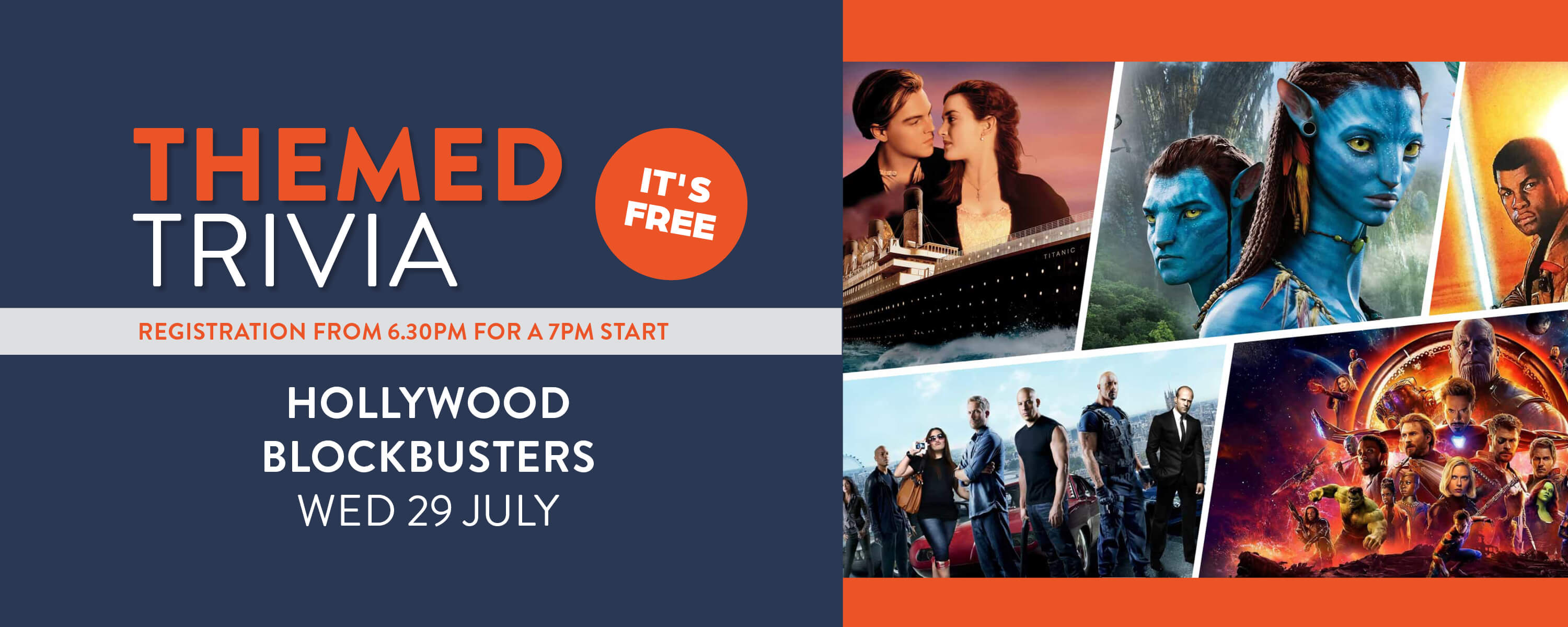 Themed Trivia Hollywood Blockbusters