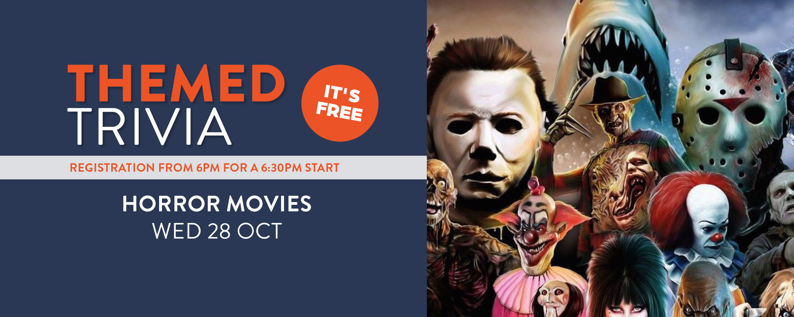 Themed Trivia Halloween/Horror Movies OCT
