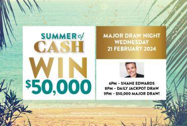 Summer Major Draw Night