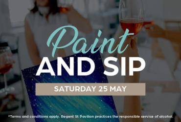 Paint and Sip Promo