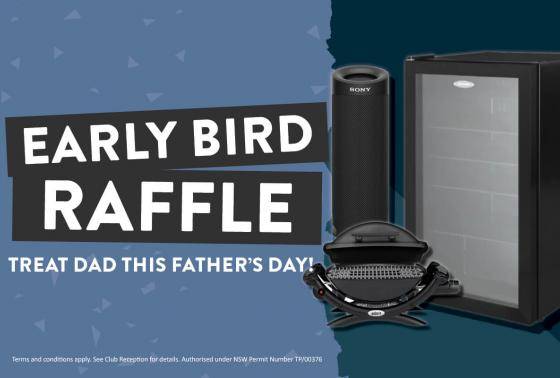 early bird raffle winners