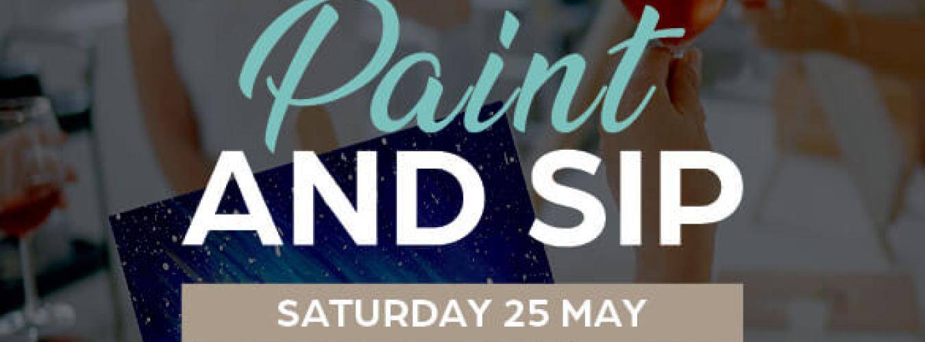 Paint and Sip Promo