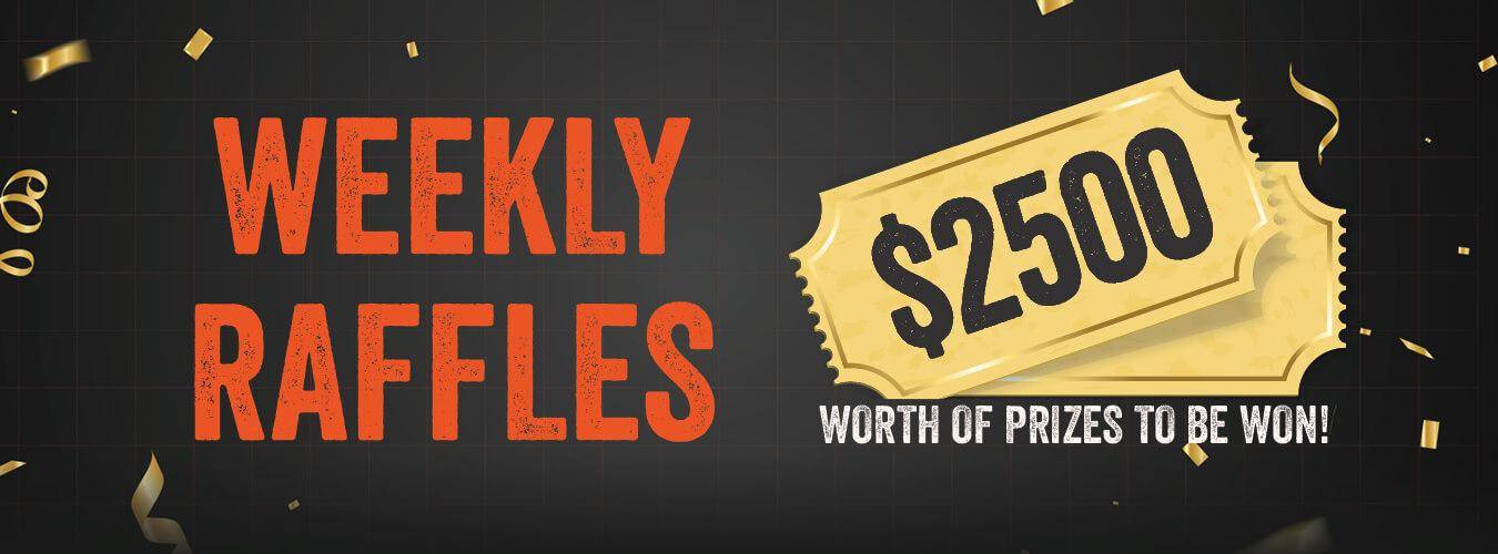 Sunday Raffle Ongoing