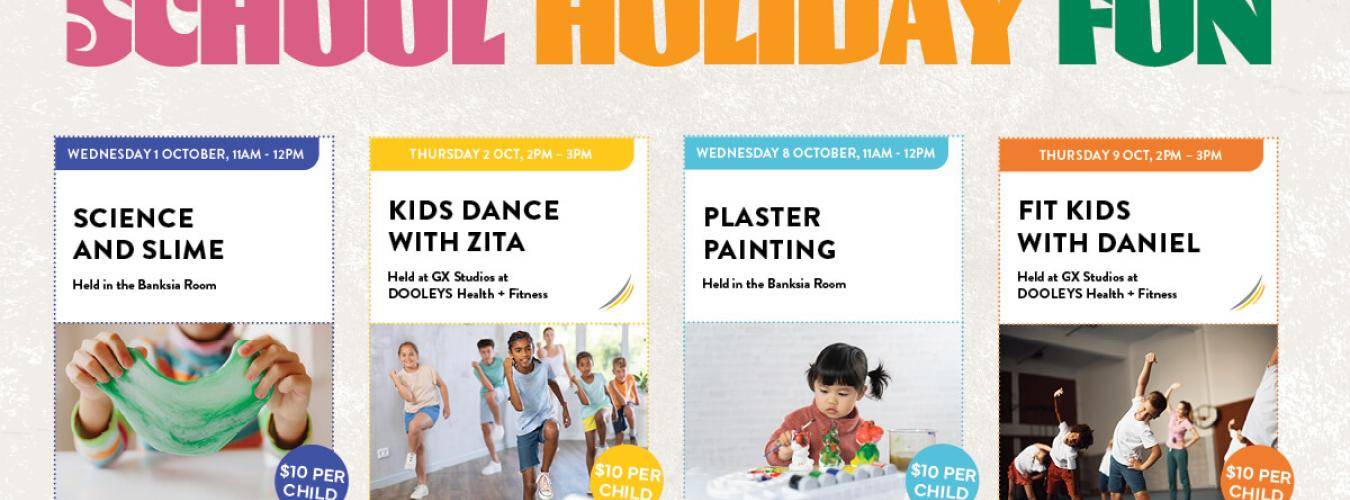 School Holidays activities