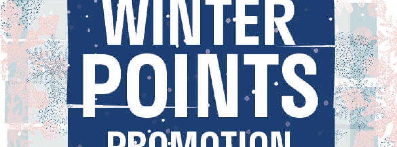 winter points promotion