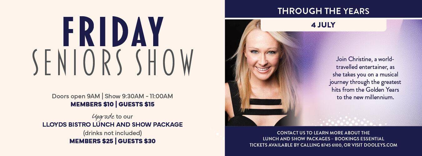 friday seniors show